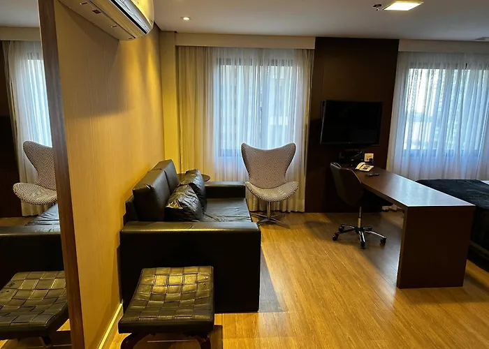 Flat Apto 2 Pessoas Studio Timesquare Moema